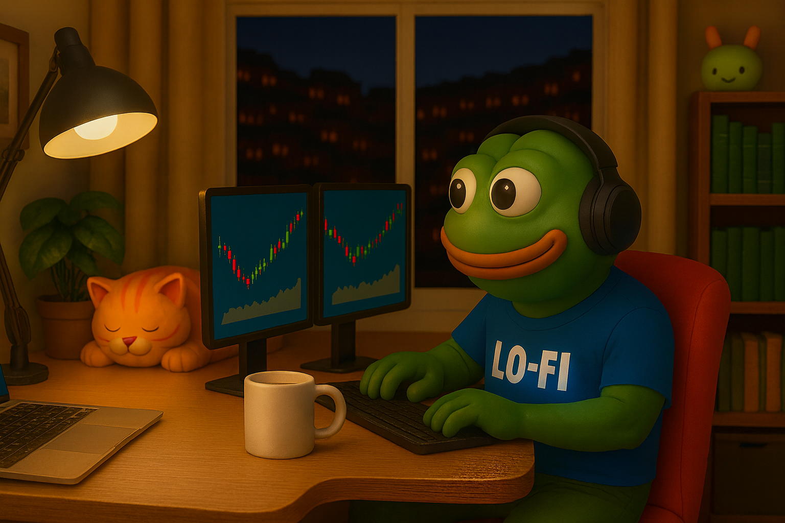 Lo-Fi Pepe Hero
